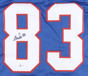 lot 44 image: Andre Reed Signed Buffalo Bills Pro Style Jersey Beckett Authenticated