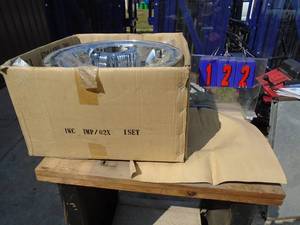 lot 122 image: 10 Hub cap simulators for 2004 - 2010 GMC. As shown.