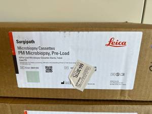 lot 44 image: MSRP $1000  3 Cases NEW Mixed Colors&nbspSurgipath PM Microbiopsy Cassettes - Please See Pictures For What Is Inside These Cases For Colors