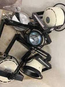 lot 80 image: MSRP $12,000 Lot Of 2 Ceiling Mount Dual Steris Amsco Examiner 10 Overhead Lights&nbspprovides cool, color corrected light for examination, treatment & emergency areas -&nbspRecently Removed From Working Environment 