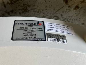 lot 81 image: Berchtold Chromophare D650P Plus Ceiling Mount Surgical Light Only - One Just Sold On eBay For $750 Included Shipping&nbspRecently Removed From Working Environment All Ceiling Mounting Equipment For Sale In Lot 87