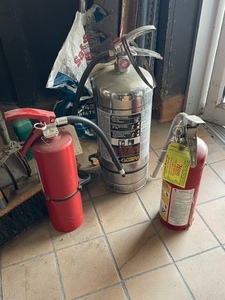 lot 6 image: Fire Extinguishers