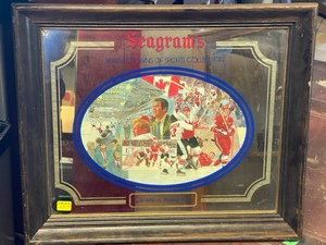 lot 41 image: Seagrams Mirrored Picture