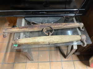lot 55 image: Wooden Yokes