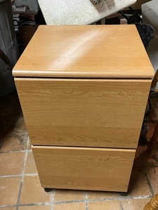 lot 85 image: Wood Night Stand