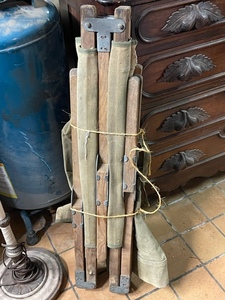 lot 91 image: Military Cot