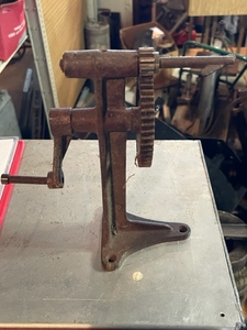 lot 145 image: Antique Hand Crank