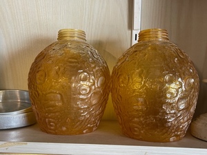 lot 213 image: Mid Century Glass Globes