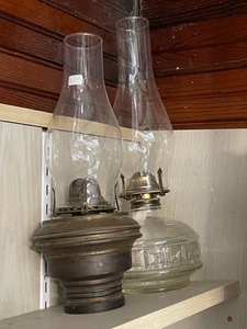 lot 220 image: Oil Lamps