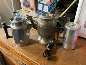 lot 245 image: Vintage Coffee Pots