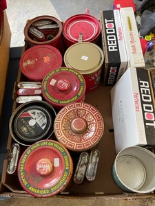 lot 262 image: Tobacco Tins