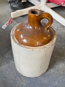 lot 266 image: Medium Moonshine Jug