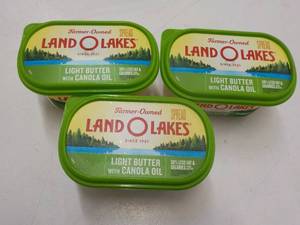 3 - 24 oz Land O Lakes Light Butter...