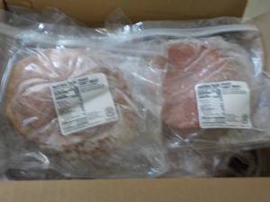 12 Frozen Bags Sliced Turkey Smoked...