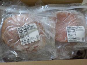 12 Frozen Bags Sliced Turkey Smoked...