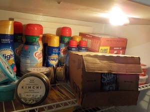 All Food on Top Shelf of Refrigerat...