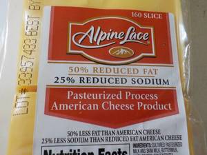 5 lb. Alpine Lace Refrigerated Slic...
