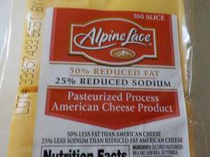 5 lb. Alpine Lace Refrigerated Slic...