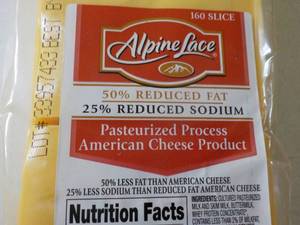 5 lb. Alpine Lace Refrigerated Slic...