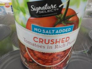 12 pack 28 oz Cans Signature No Sal...