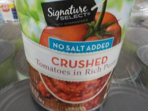 12 pack 28 oz Cans Signature No Sal...
