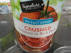 12 pack 28 oz Cans Signature No Sal...