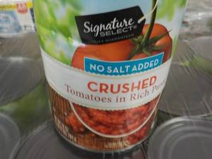 12 pack 28 oz Cans Signature No Sal...