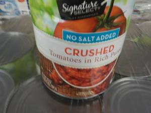 12 pack 28 oz Cans Signature No Sal...