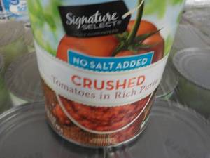 12 pack 28 oz Cans Signature No Sal...