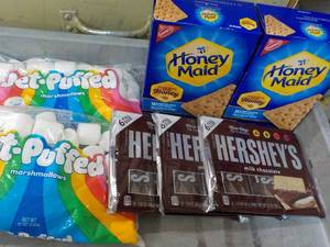 Smores Kits  3 ct 6 each Hersheys...