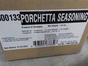 Case of 85 Packets Porchetta Season...