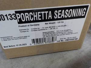 Case of 85 Packets Porchetta Season...