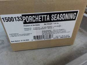 Case of 85 Packets Porchetta Season...