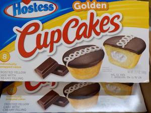 8 ct Box 8 each Hostess Golden Cupc...