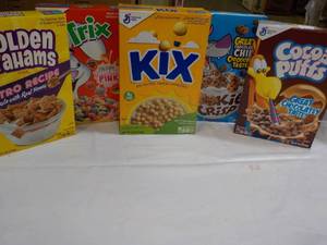5 Boxes of Cereal- 1 each Golden Gr...