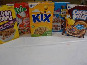 5 Boxes of Cereal- 1 each Golden Gr...