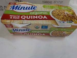 8 - 8 oz Minute Organic White and R...