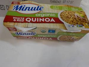8 - 8 oz Minute Organic White and R...