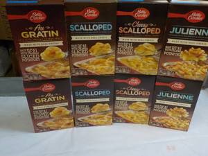8 Boxes Betty Crocker Potatoes Meal...