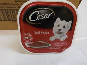 24 ct 3.5 oz Trays Cesar Beef Recip...