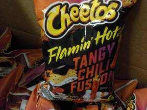32 ct 2.75 oz Bags Cheetos Flamin ...