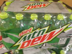 24 pack 16.9 oz Bottles Diet Mounta...