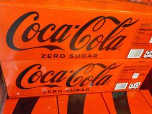 2 - 12 packs Coca Cola Zero Sugar ...