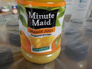 24 pack Minute Maid Orange Juice p...