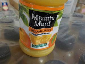 24 pack Minute Maid Orange Juice p...
