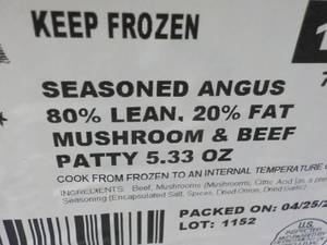 10 lb. box Frozen Seasoned Angus Mu...