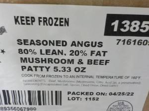 10 lb. box Frozen Seasoned Angus Mu...