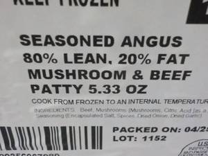 10 lb. box Frozen Seasoned Angus Mu...