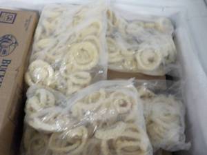 4 Frozen Bags Onion Rings...
