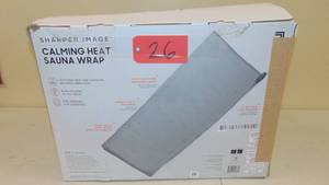 lot 26 image: Calming Heat - Sauna Wrap - Grey SKU6519688